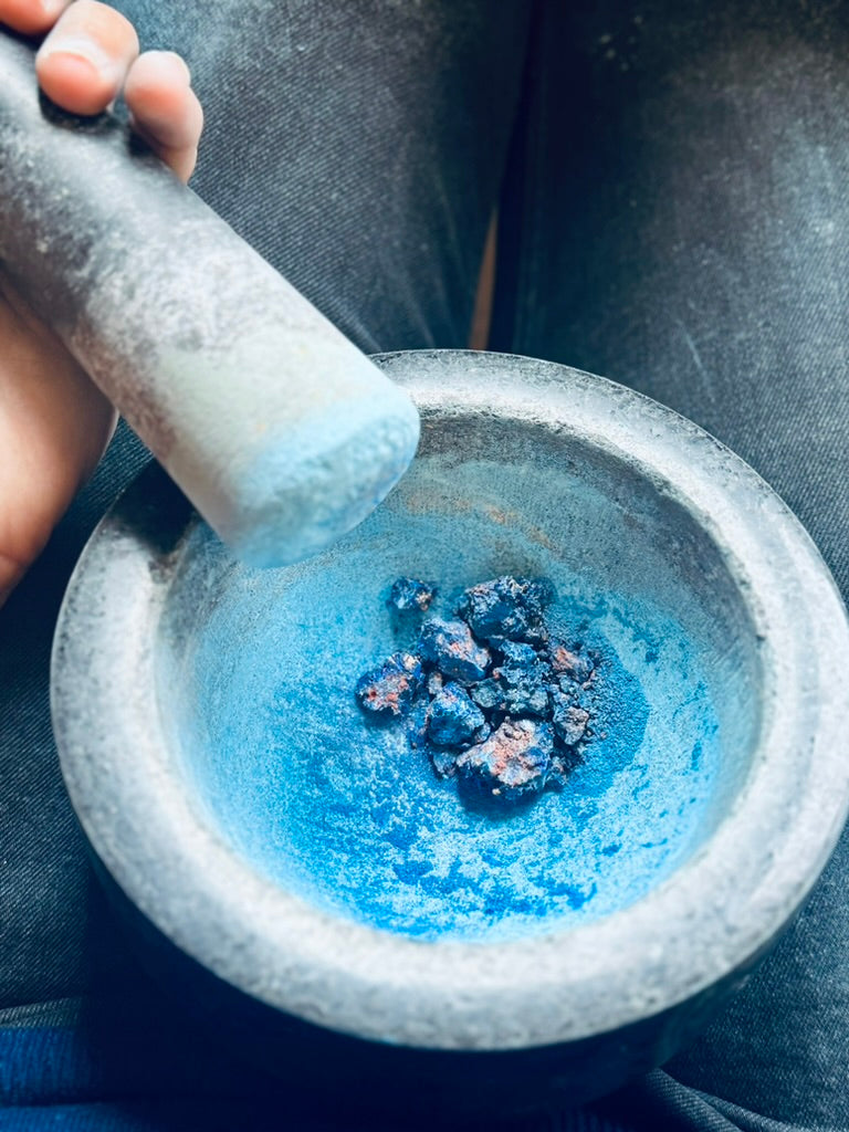 Pigment Azur Antique - Azurite