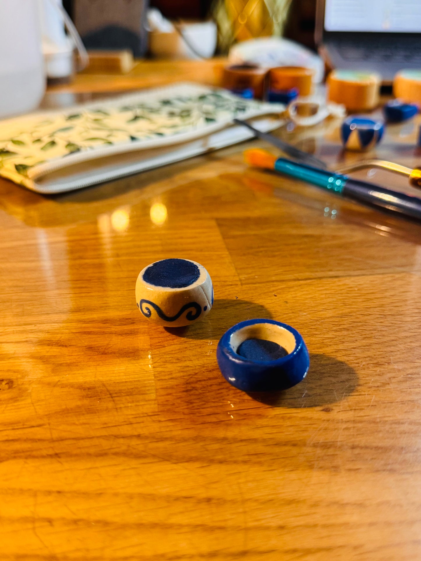 Godet Céramique Bleu Byzantin - Lapis Lazuli (sans extraction)