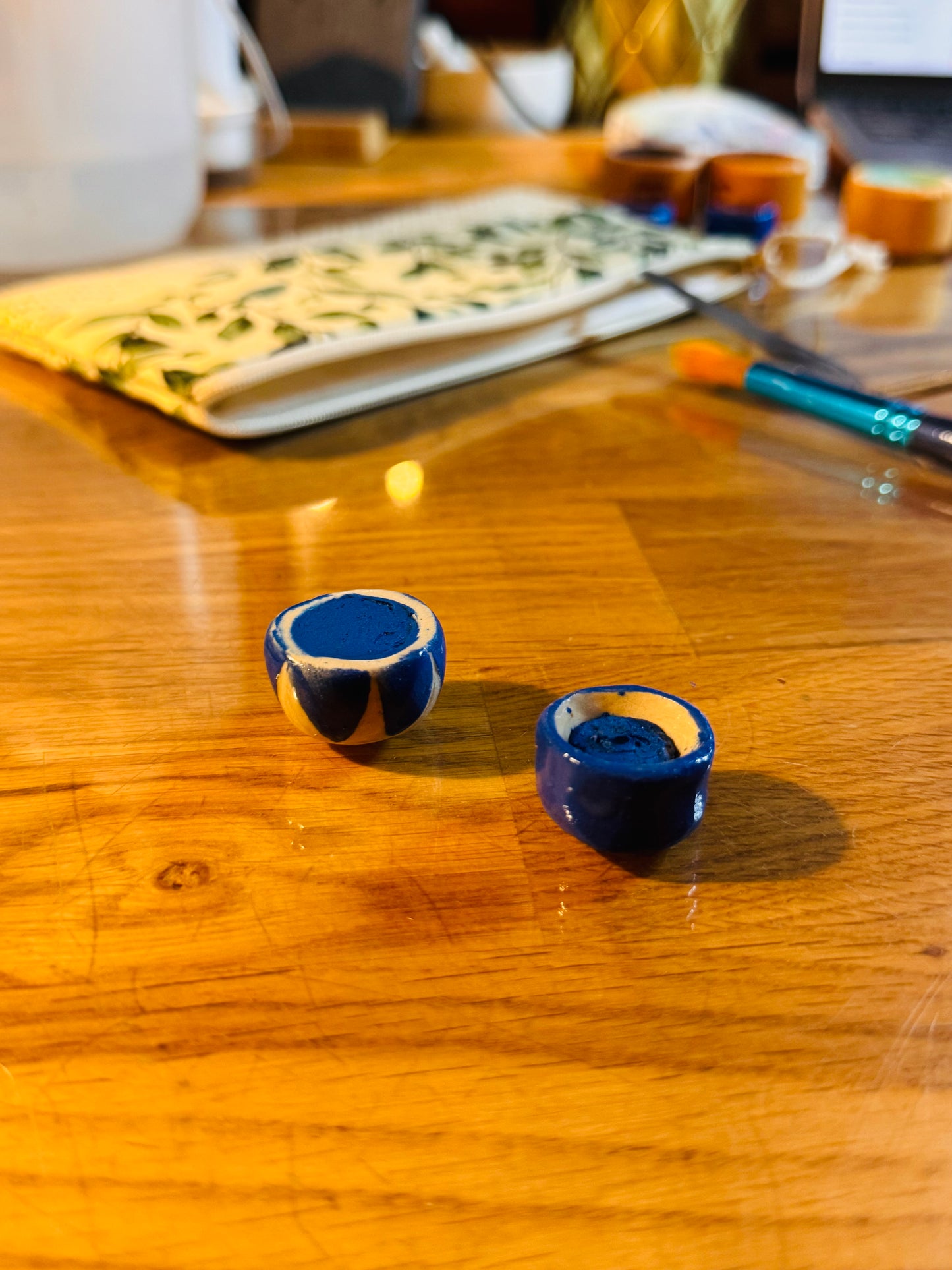 Godet Céramique Azur Antique - Azurite