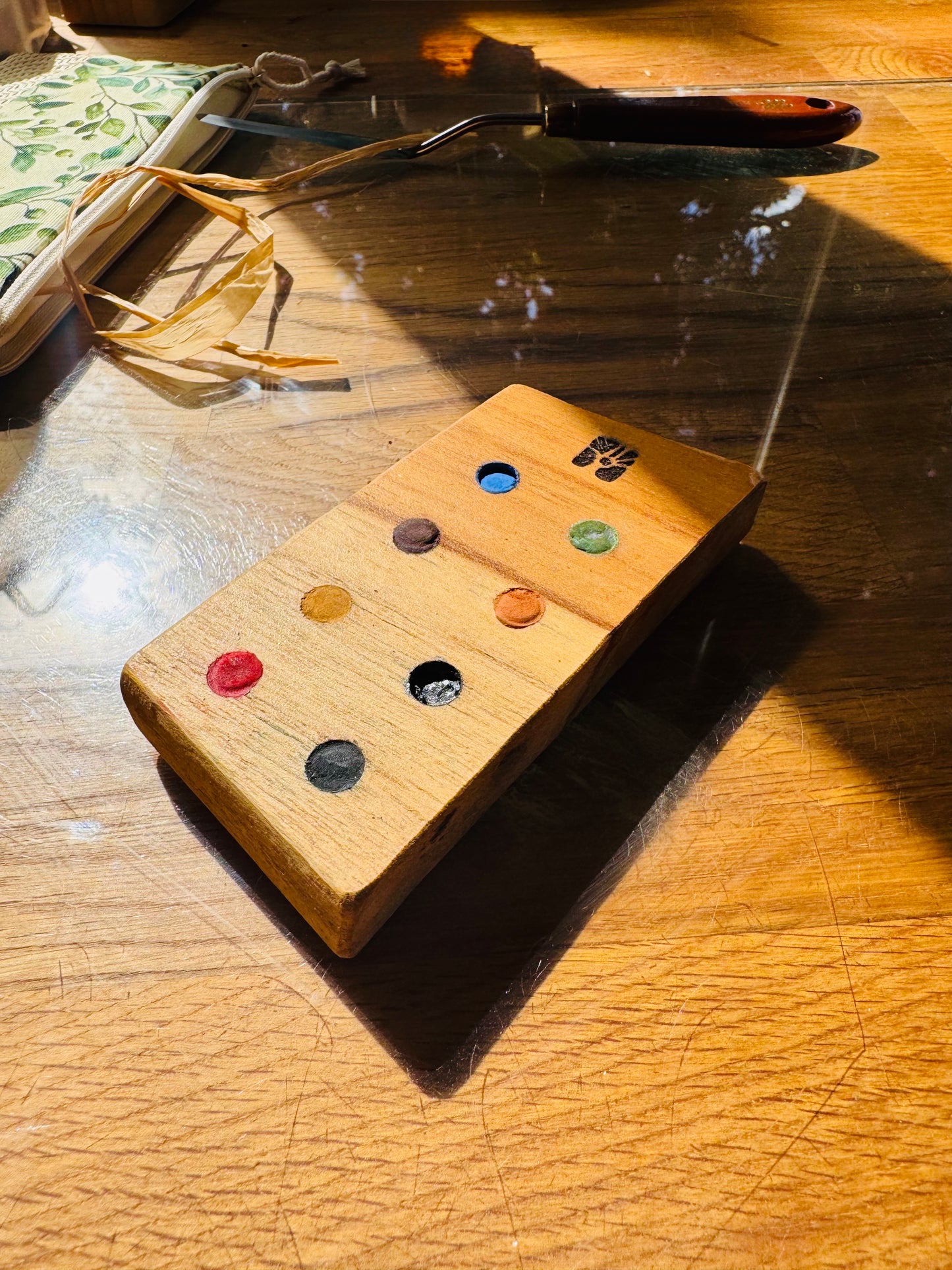 Palette d'artiste Louise — Format Original, 8 couleurs