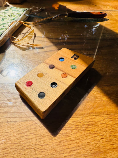 Palette d'artiste Louise — Format Original, 8 couleurs