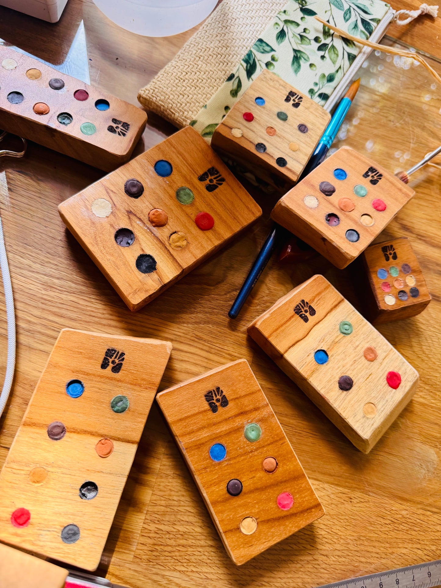 Palette d'artiste Suzanne — Format découverte, 9 couleurs