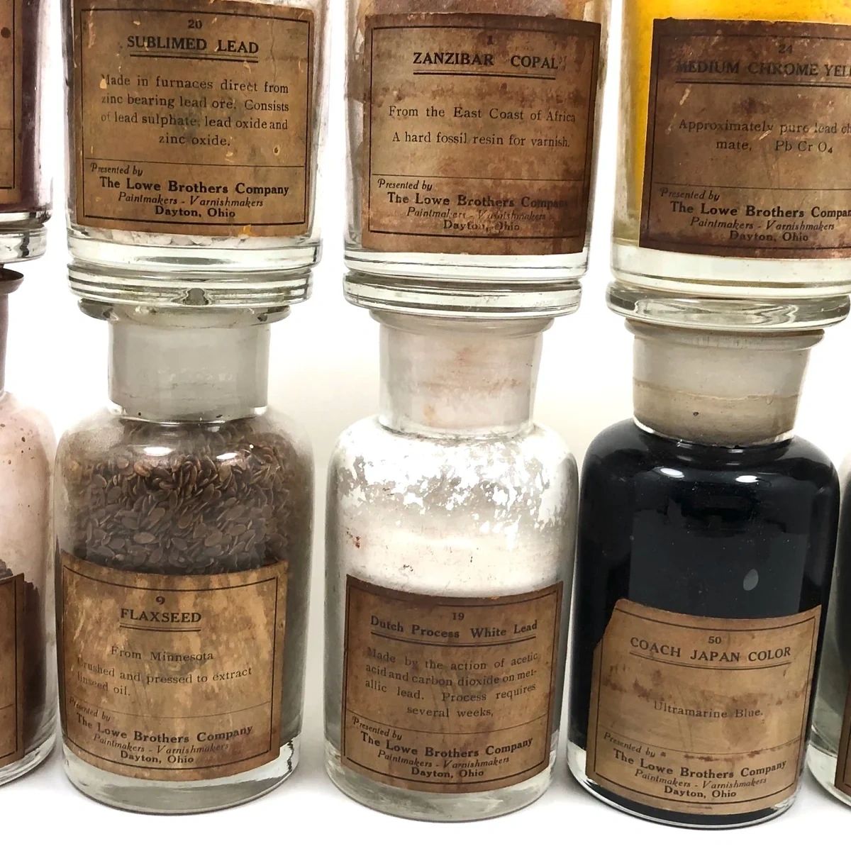 Industrialisation & normalisation des pigments au XIXème siècle