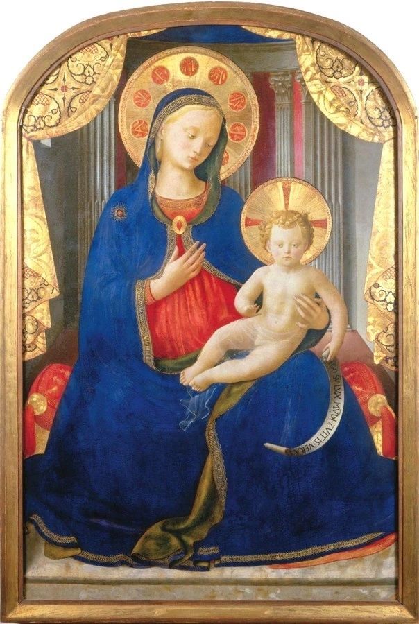 Fra Angelico – Vierge à l’enfant (1445)